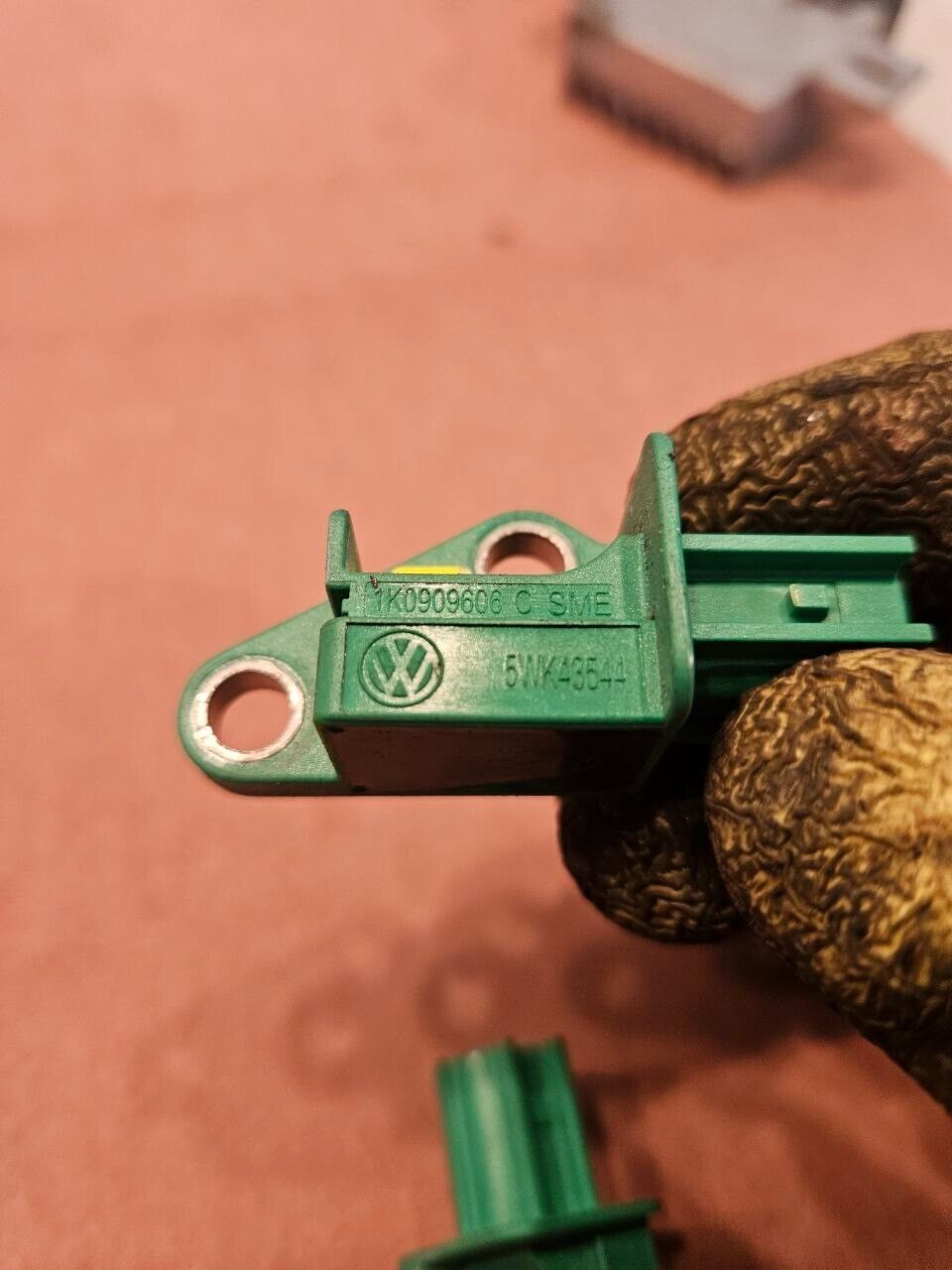 09-14 Audi Q7 Quattro Left/Right REAR SRS Impact Crash Sensor 1K0909606 CEM