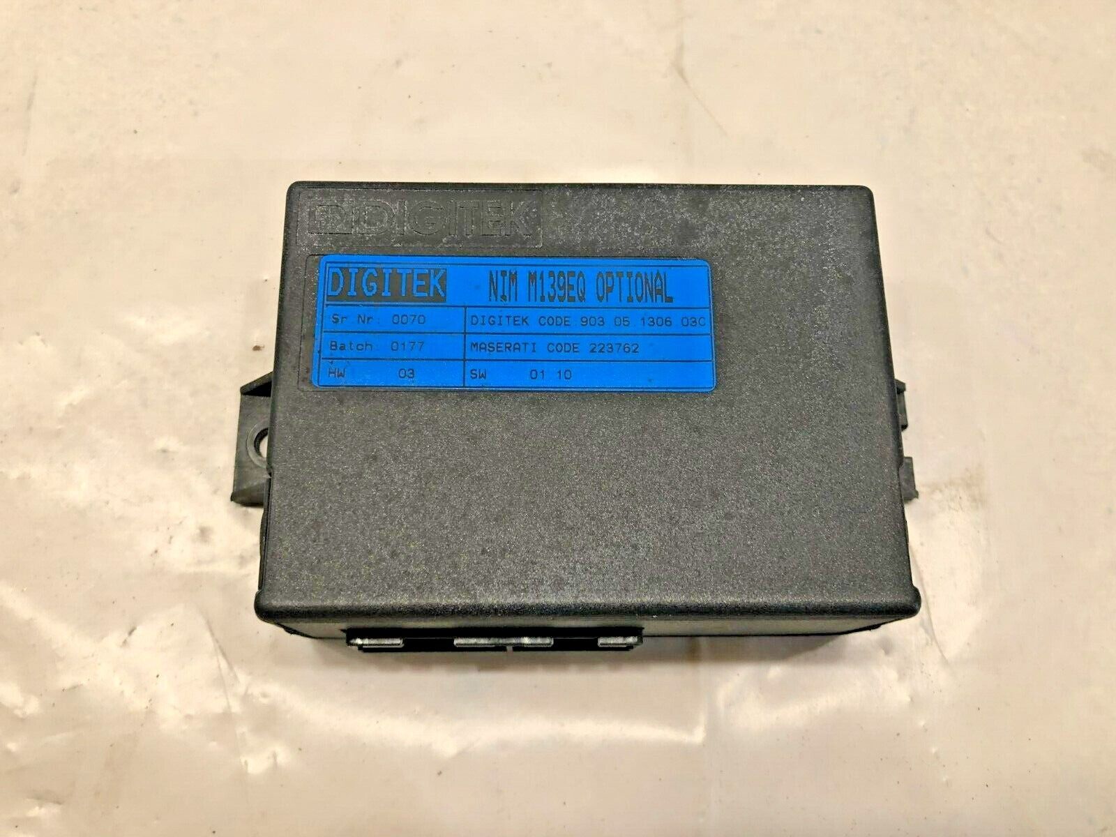 2003-2012 Maserati Quattroporte Sunroof Control Module ECU 223762 OEM