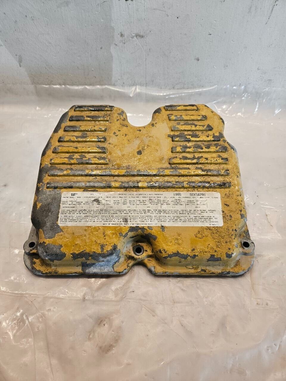 CAT 3406C Caterpillar 14.6l diesel engine valve cover 102-8633 OEM