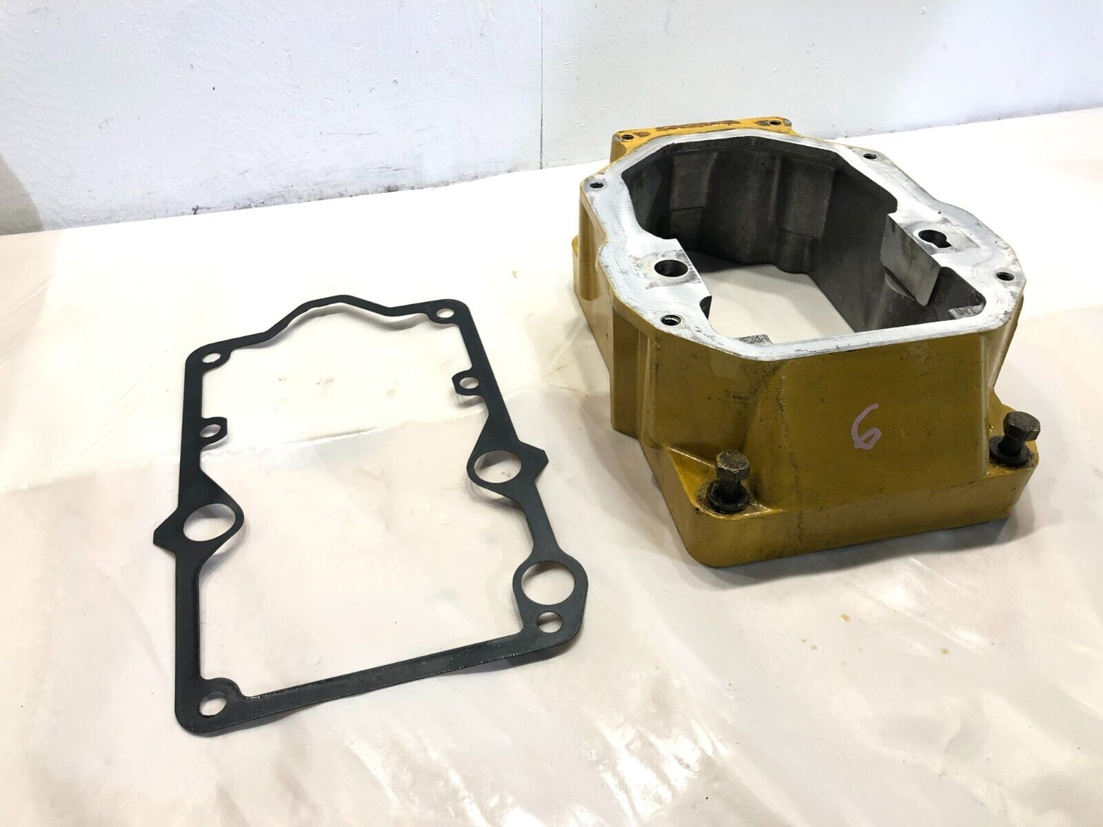 CAT 3508 Caterpillar Cylinder #6 Rocker Arm Housing Box 4W-7631 BASE AS OEM