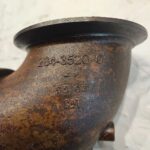 CAT C15 Acert Caterpillar Diesel Engine Exhaust Duct tube 2843520 OEM -  Picture 1 of 4 Picture 2 of 4 Picture 3 of 4 Picture 4 of 4 Picture 1 of 4 Picture 2 of 4 Picture 3 of 4