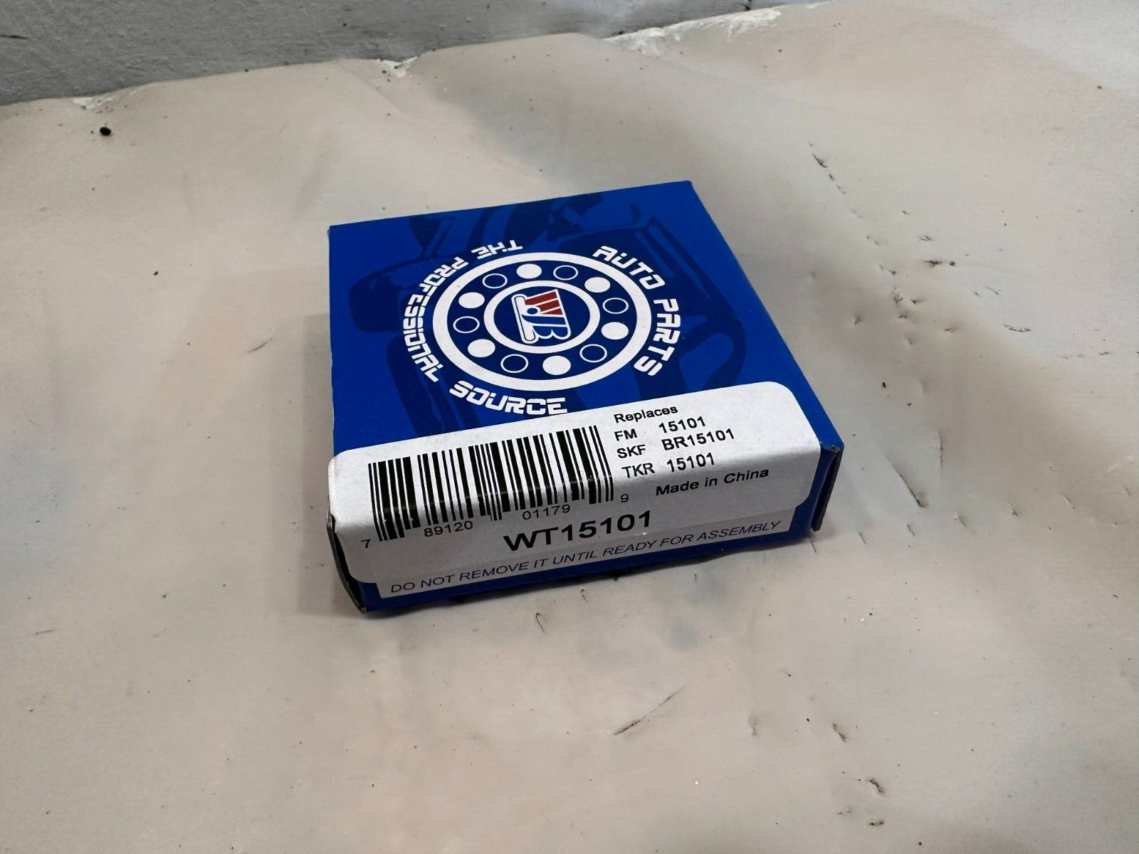 Front Wheel Bearing Tapered Roller Bearing Cone WT15101 Cross 15101 BR15101