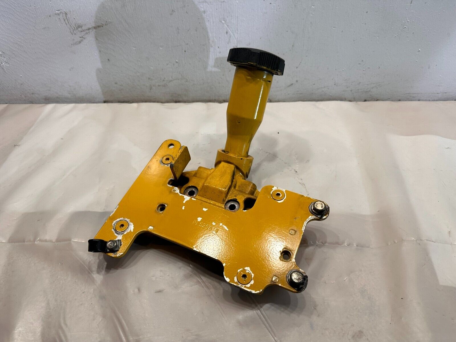 John Deere 6068 Oil Filler Neck R120864 With Mount Bracket RE529619 OEM