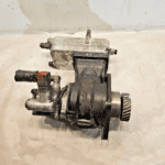 MERCEDES OM460 Diesel Engine Air Brake Compressor 4123520156 w ZF Power steering -  Picture 1 of 5 Picture 2 of 5 Picture 3 of 5 Picture 4 of 5 Picture 5 of 5 Picture 1 of 5