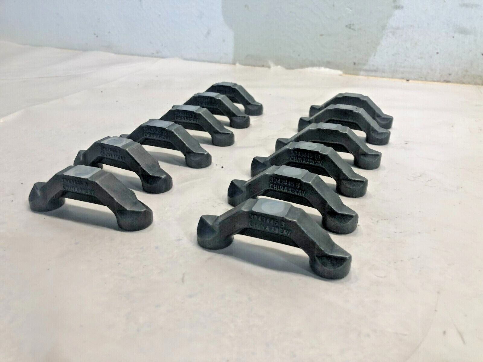 (SET OF 12) CUMMINS ISL ISC 8.3 DIESEL ENGINE CROSSHEAD VALVES 3943445 OEM