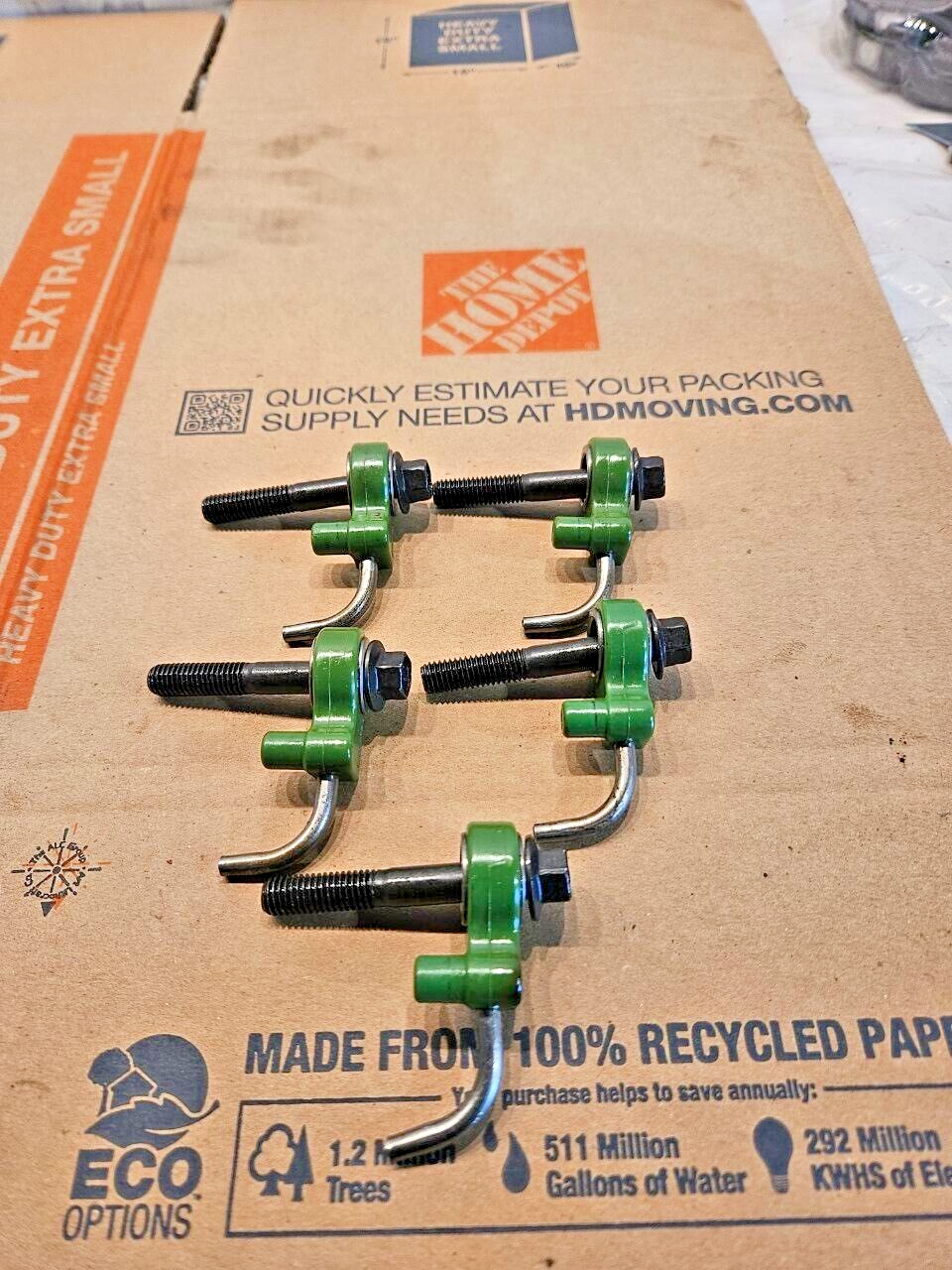 Set of 5 Cummins ISL 8.3l Diesel Engine Piston Cooling Nozzle 5405325 OEM