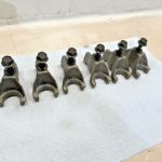 Set of 6 Detroit 60 series 14.0L diesel fuel injector hold down clamps OEM - 135$ Picture 1 of 3 Picture 2 of 3 Picture 3 of 3 Picture 1 of 3