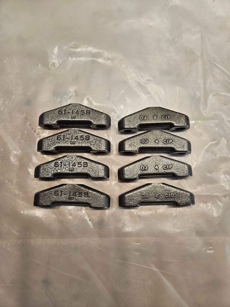 Set of 8 CAT C15 Caterpillar diesel engine Valve Bridges 6I-1458 OEM