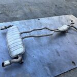 07-10 AUDI Q7 4.2L AWD REAR EXHAUST MUFFLER SYSTEM AND TIPS COMPLETE ASSY OEM -  Picture 1 of 4 Picture 2 of 4 Picture 3 of 4 Picture 4 of 4 Picture 1 of 4