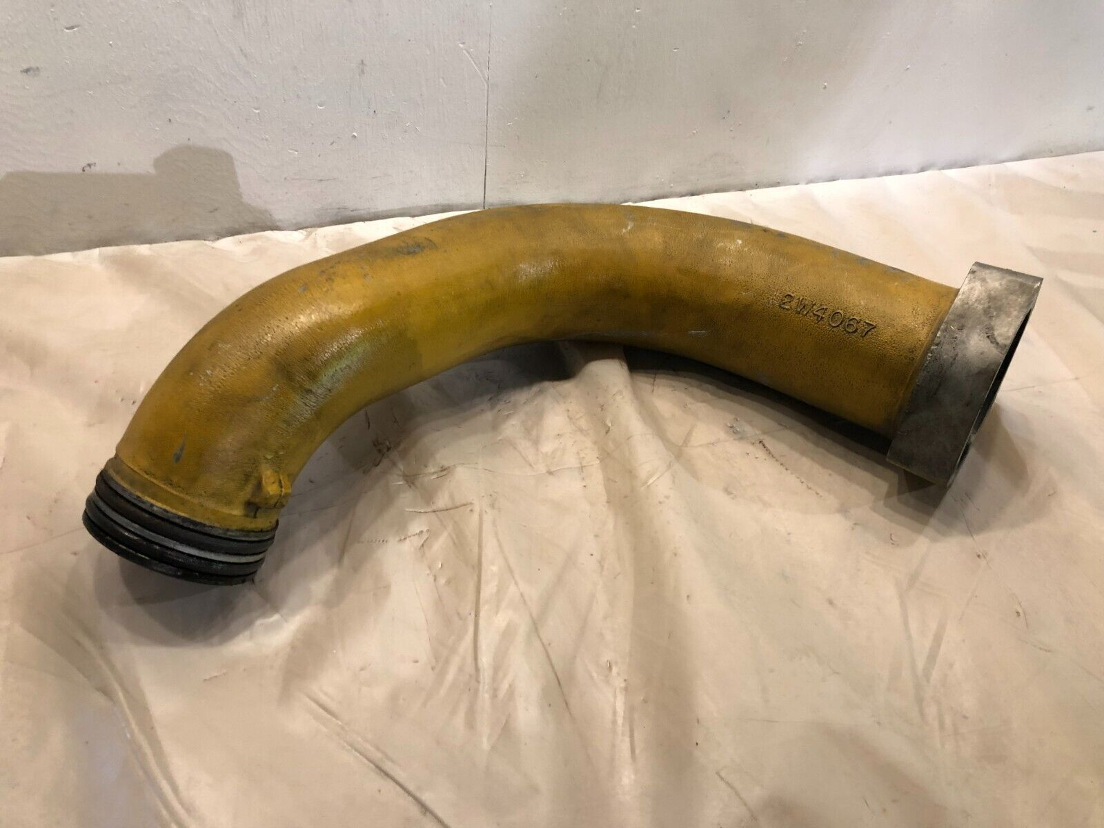 1996 CAT 3508 Caterpillar Diesel Engine LH Turbo Air PIPE 2W-4067 OEM
