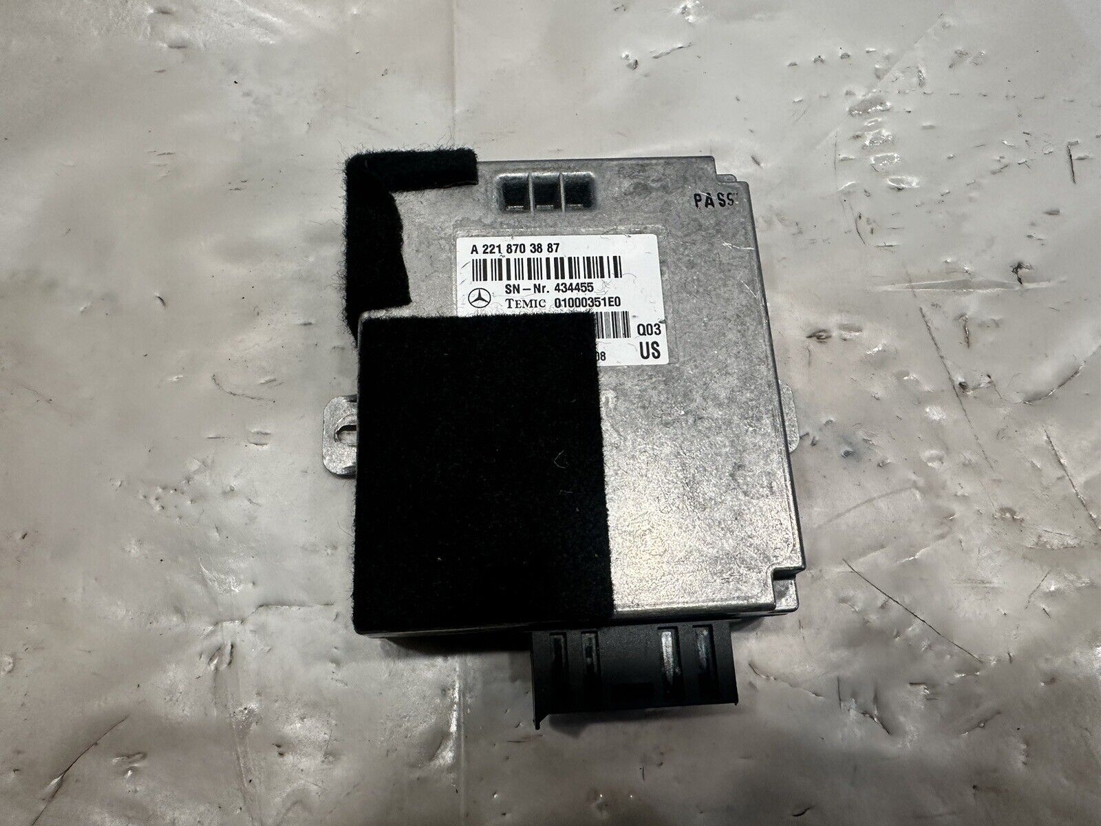 2007-14 Mercedes W221 S63 CL550 Voice Language Communication Control Module OEM
