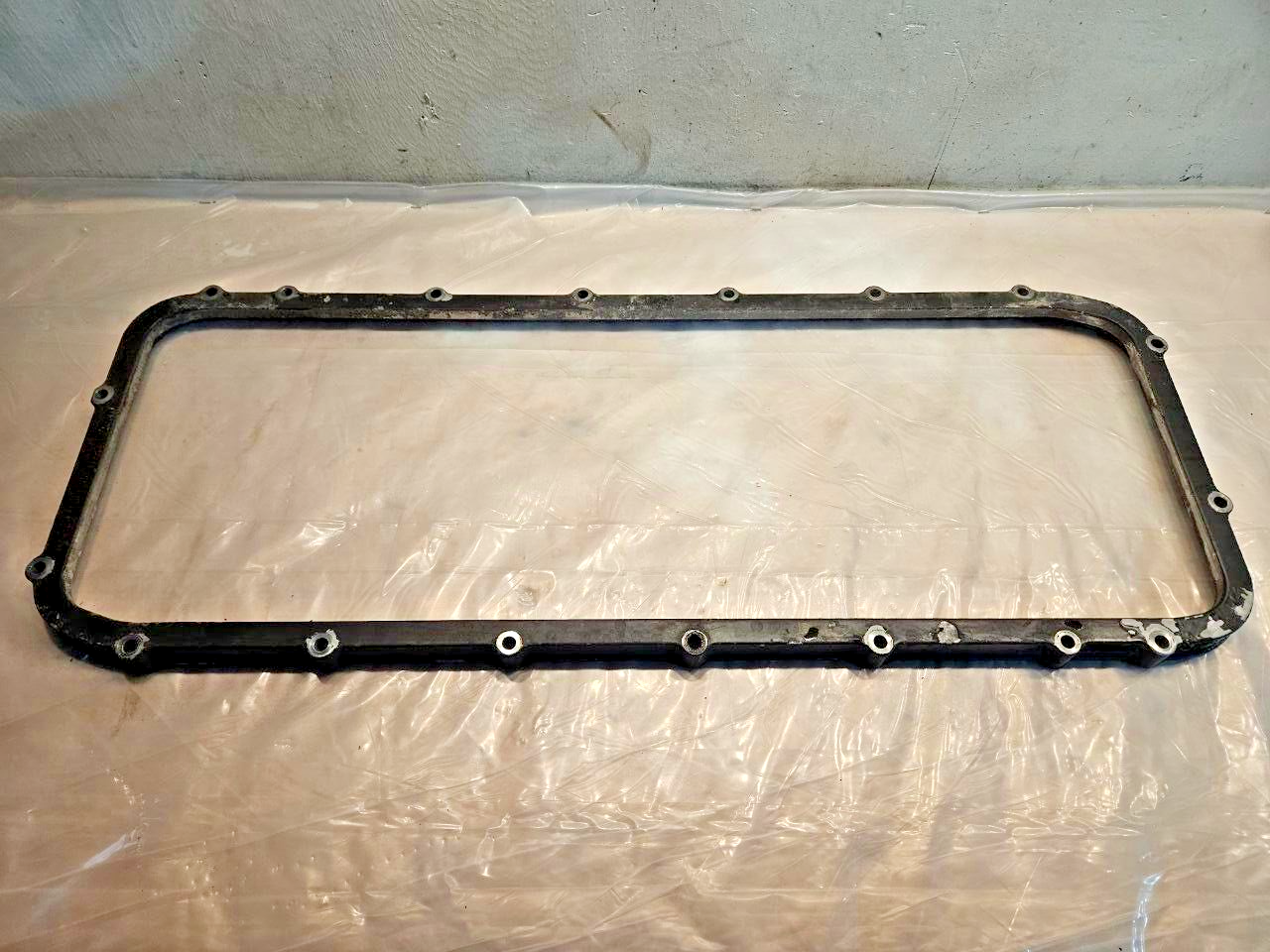 2014 Cummins 6.7L QSB ISB INDUSTRIAL DIESEL ENGINE OIL PAN ADAPTER 4938655 OEM