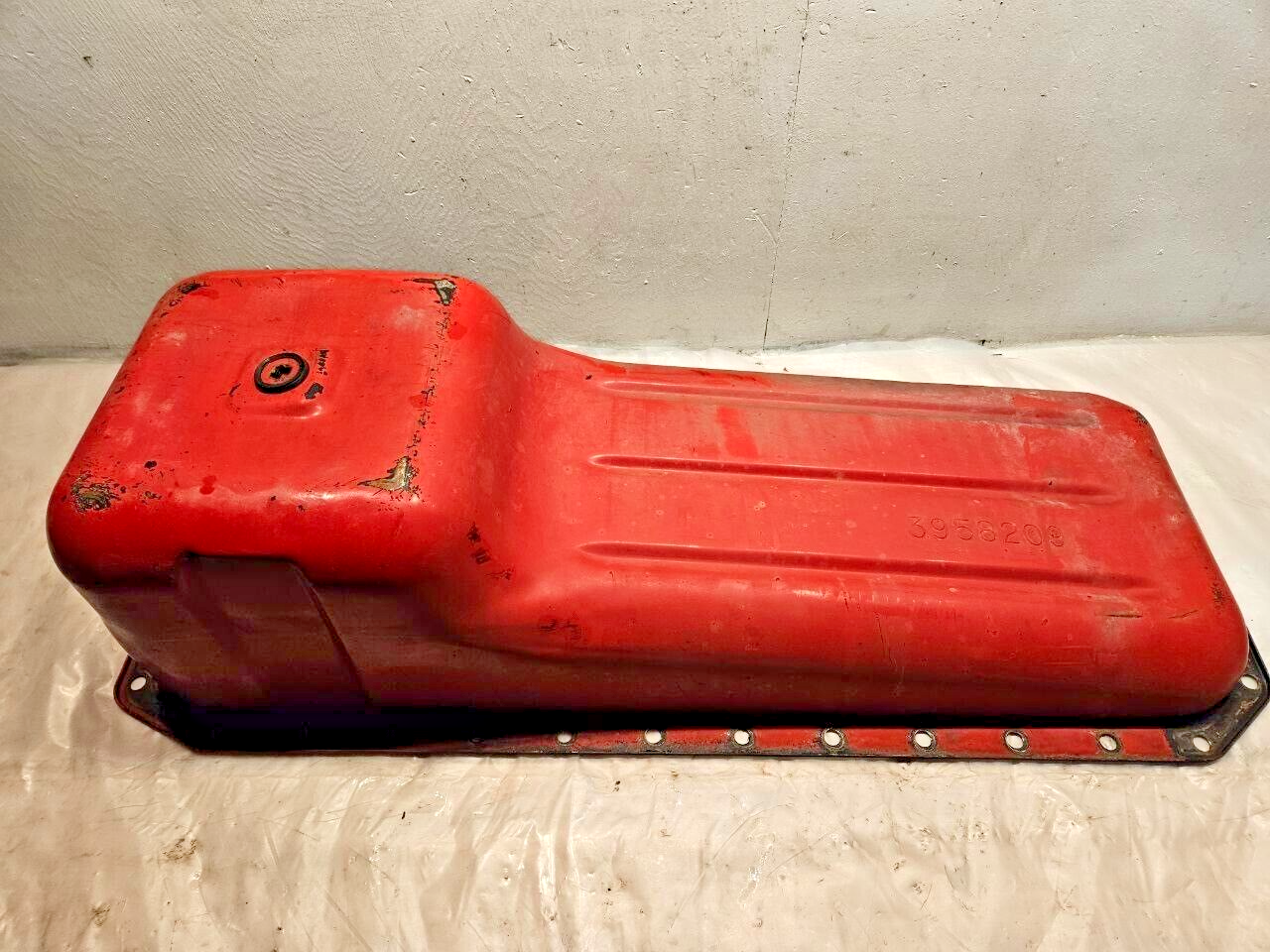 2014 Cummins ISB QSB 6.7l Diesel Engine Oil Pan 3958209 OEM