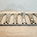 2015 Paccar MX-13 diesel engine block stiffener plate 1863762 OEM - 300$ Picture 1 of 4 Picture 2 of 4 Picture 3 of 4 Picture 4 of 4 Picture 1 of 4