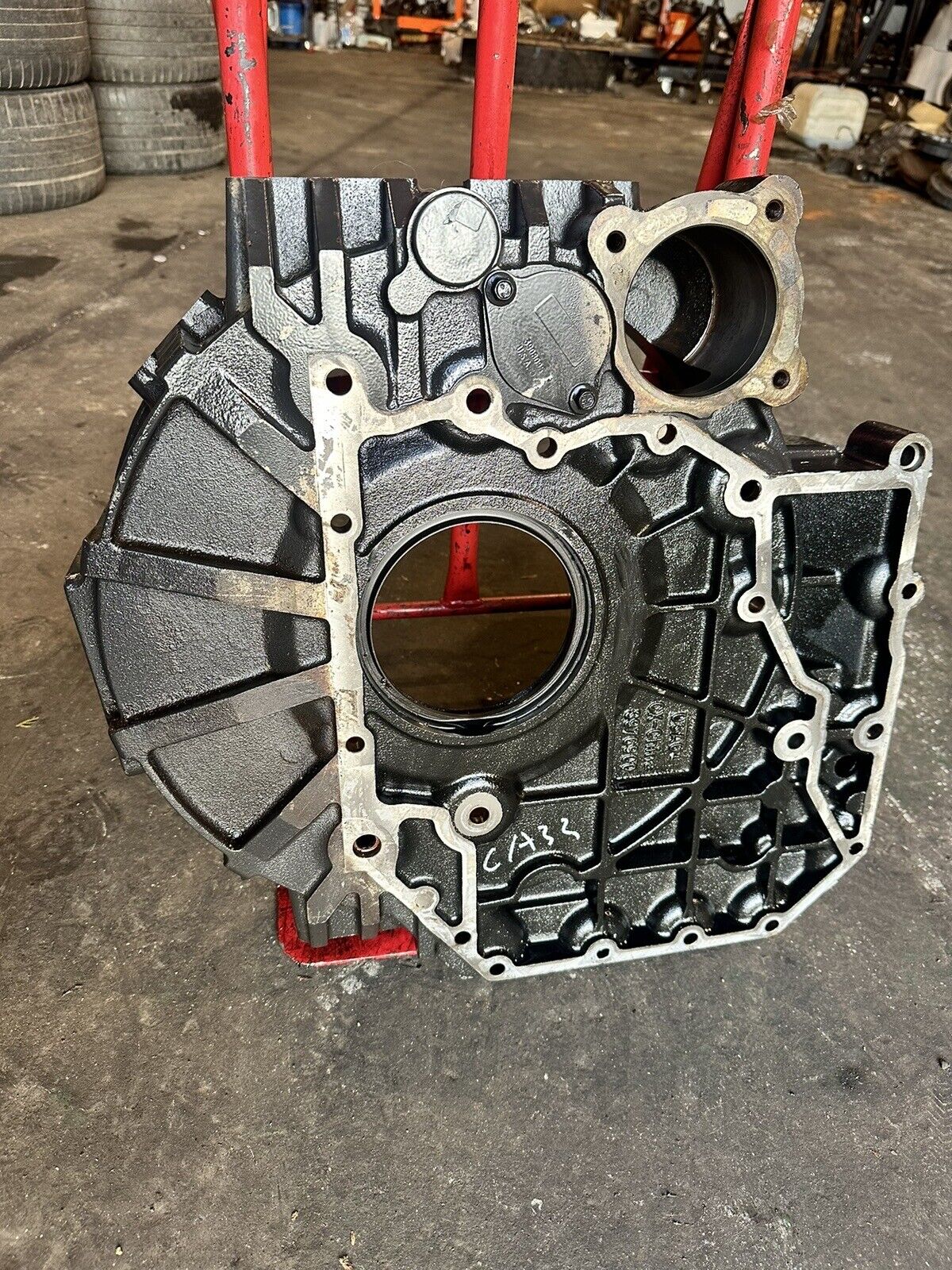 2016 Cummins QSB ISB 6.7l Industrial Diesel Engine Flywheel Housing 5264555 OEM
