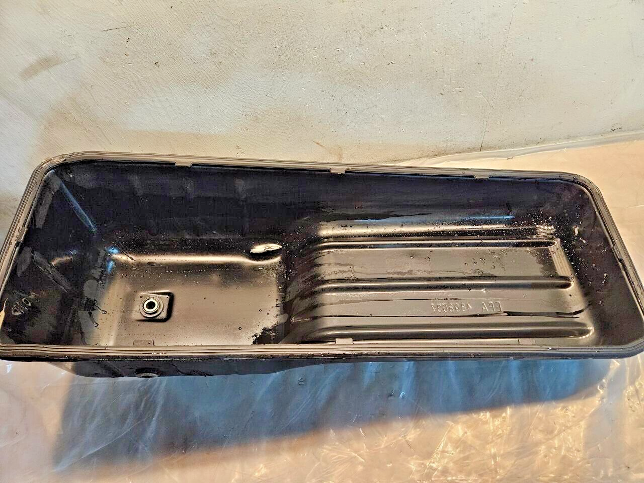 Dented 2014-2016 CUMMINS ISB QSB 6.7l Diesel Engine Oil Pan 4898037 OEM