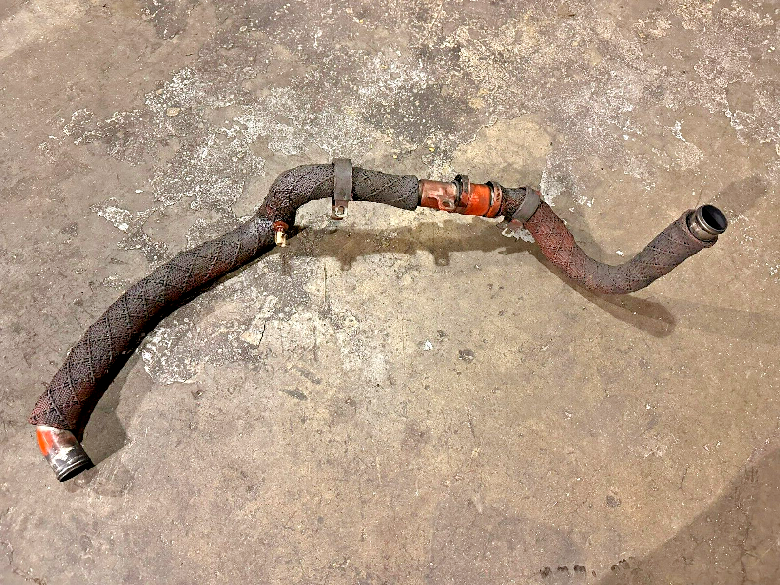 ISX CUMMINS EGR AIT CROSSOVER COOLANT TUBE W INSULATION & SENSOR OEM