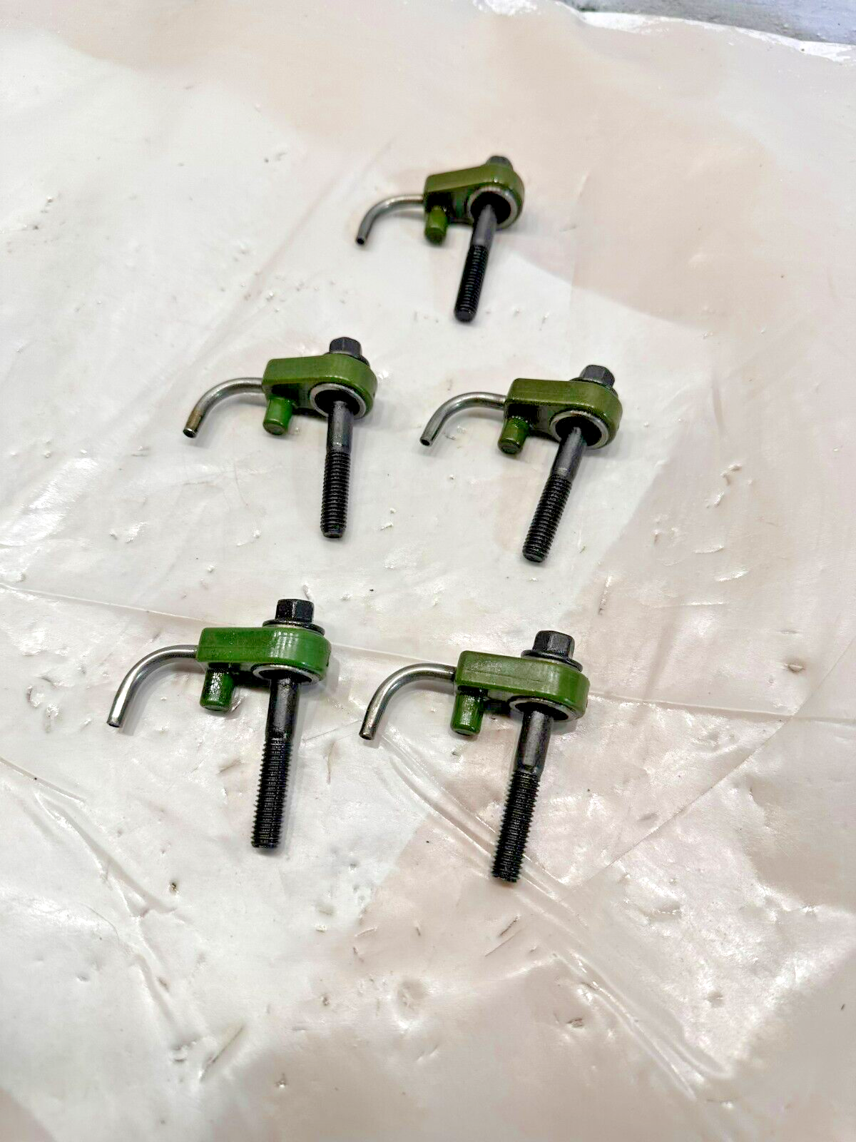 Set of 5 Cummins ISL 8.3 PACCAR Diesel Engine Piston Cooling Nozzle 5405325 OEM