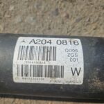 12-15 Mercedes C250 1.8L Turbo RWD Drive Shaft Driveshaft complete A2040816 OEM - 135$ Picture 1 of 5 Picture 2 of 5 Picture 3 of 5 Picture 4 of 5 Picture 5 of 5 Picture 1 of 5 Picture 2 of 5 Picture 3 of 5 Picture 4 of 5 Picture 5 of 5