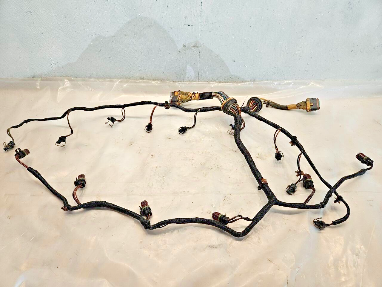 CAT C15 ACERT Caterpillar Diesel Rocker Injector Wiring Harness 2868232 OEM