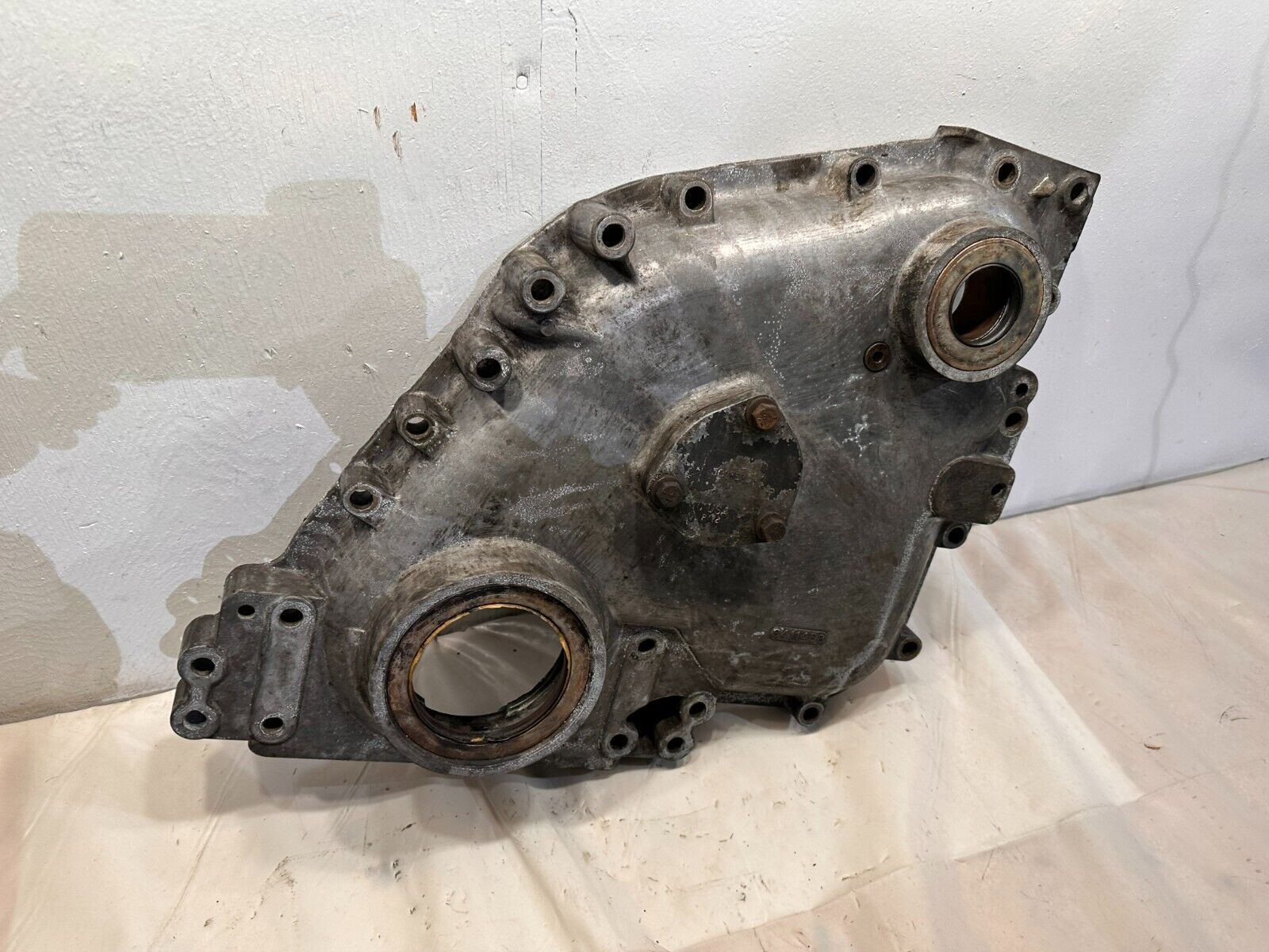 CUMMINS N14 CELECT Diesel Engine Front Cover Part Number 3411458 OEM