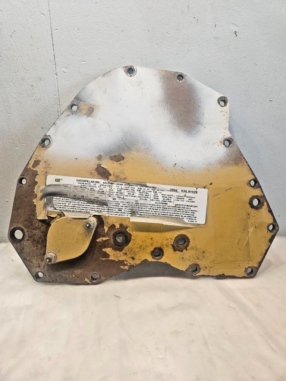 Caterpillar CAT C7 Diesel Engine Front Outer Timing Cover 269-4528 OEM