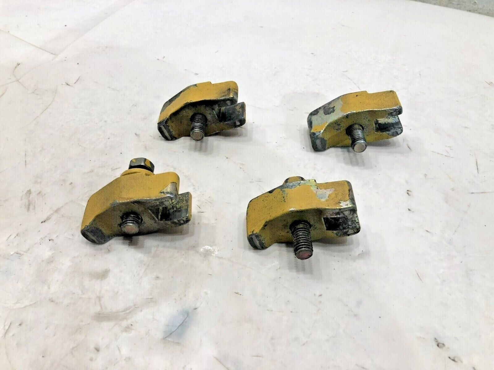 Set of 4 Caterpillar 3064 CAT Injector Hold Down Clamps For Excavator 312 OEM