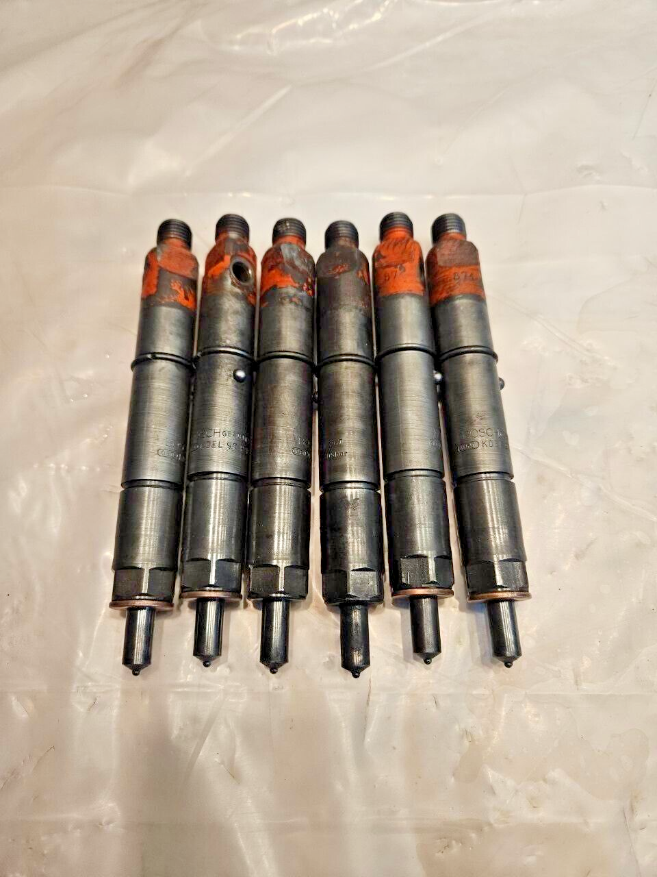 Set of 6 Scania DSC11 Fuel Injector 305 bar Bosch 0430133992 OEM KDEL97P10