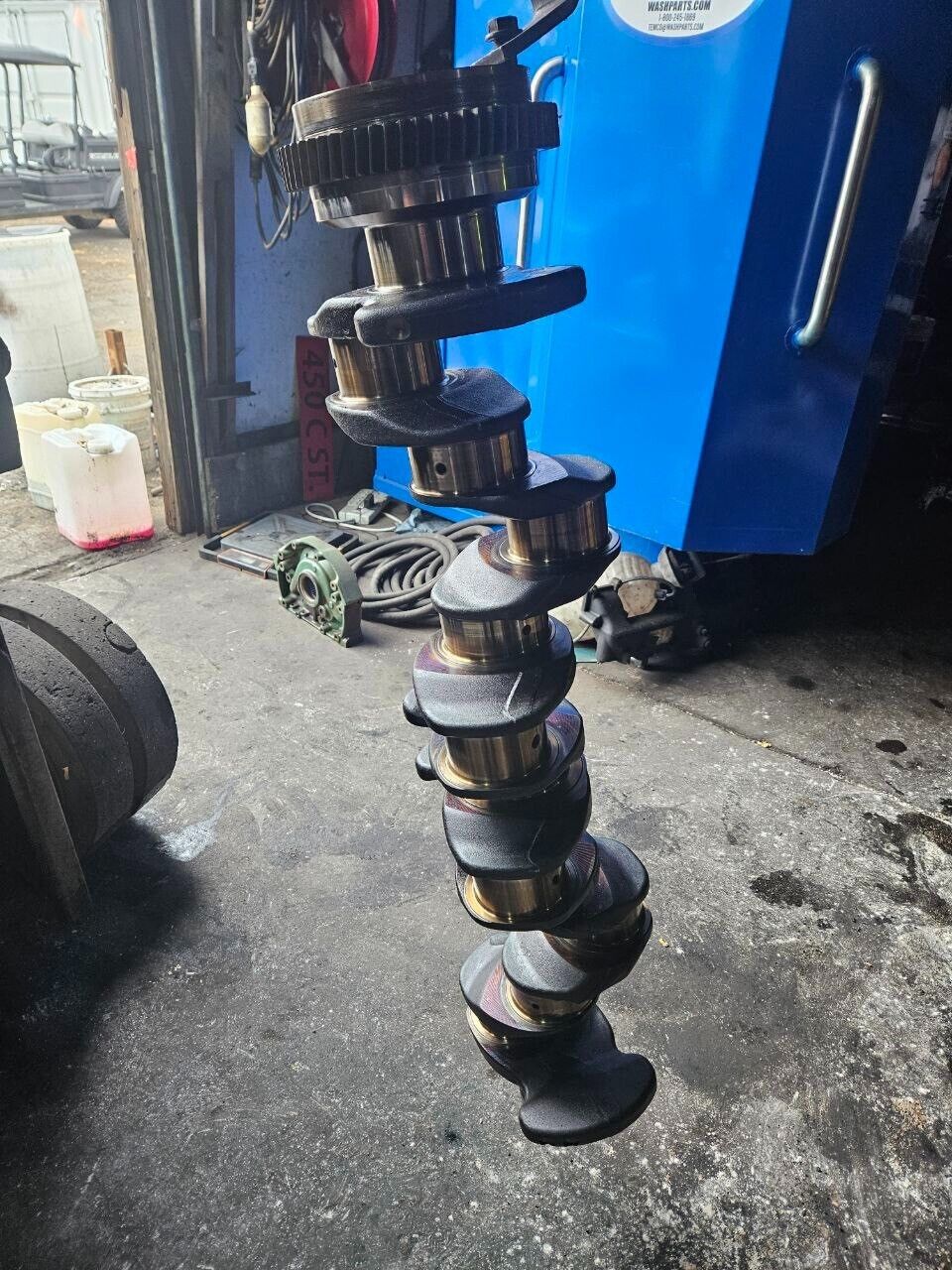 VOLVO D13 / MACK MP8 DIESEL ENGINE CRANKSHAFT 20486222 OEM 200004