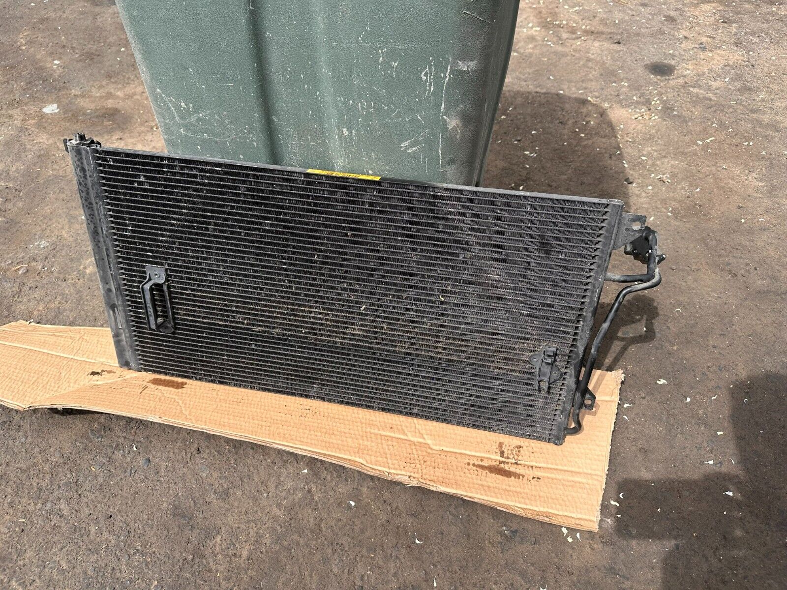 07-15 AUDI Q7 4.2L V8 AC A/C AIR CONDITIONER CONDENSER RADIATOR 4L0260401A OEM