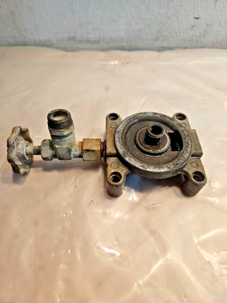 1978 CUMMINS NTA855 DIESEL ENGINE COOLANT FILTER HOUSING 204163 OEM