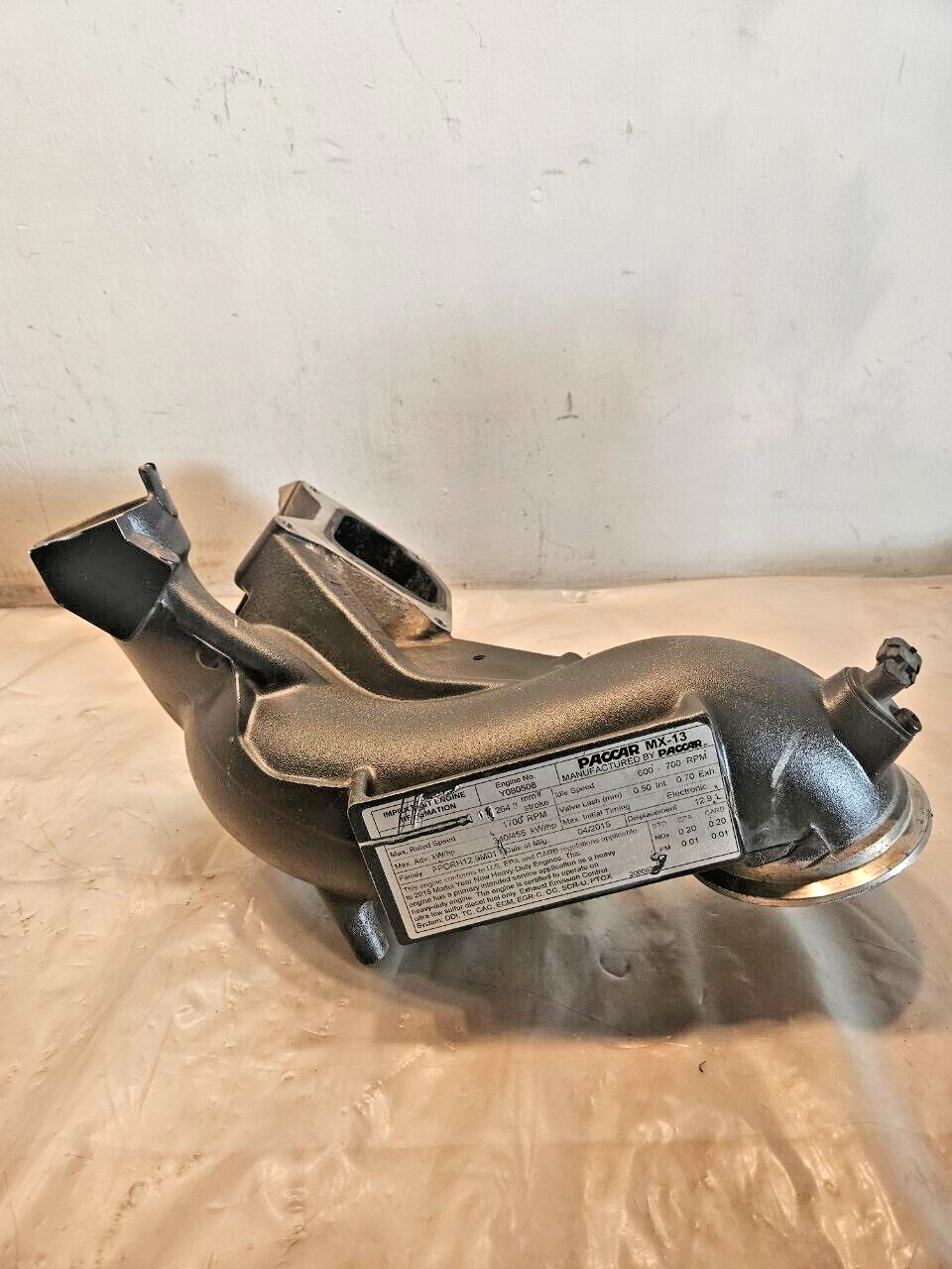 2015 EPA 13 Paccar MX13 Diesel Engine Intake Manifold 1919784 OEM