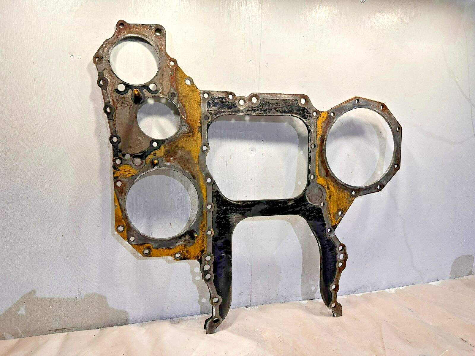 CAT 3406B Caterpillar Diesel Engine Timing Cover Plate 7W4886 OEM