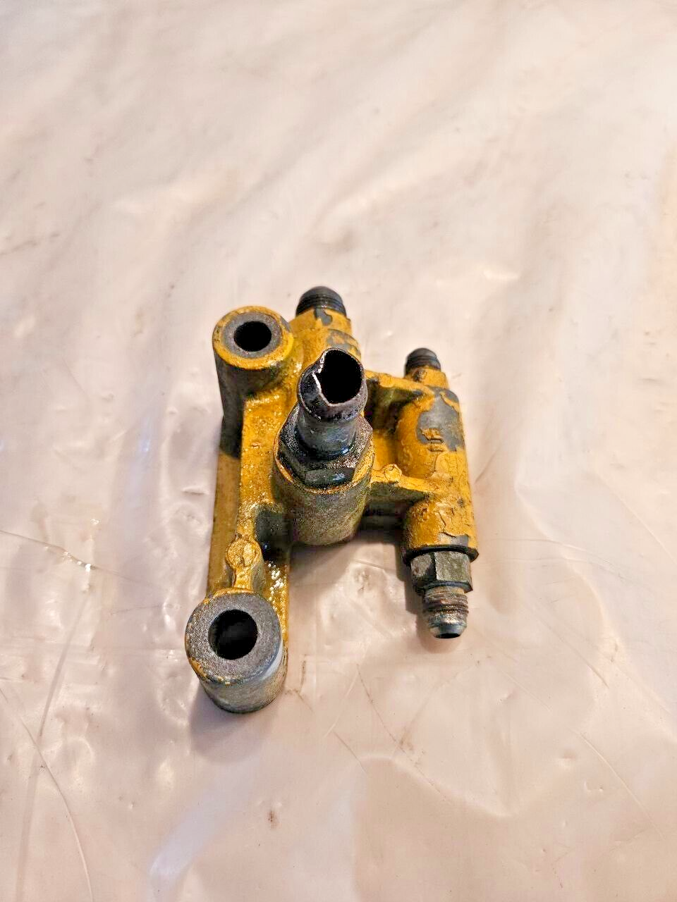 CAT C-15 Caterpillar Diesel Engine Coolant Manifold 168-0300 OEM