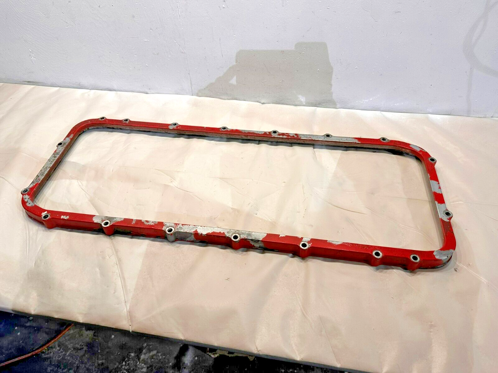 Cummins 6.7L QSB ISB DIESEL ENGINE OIL PAN ADAPTER 4938655 OEM