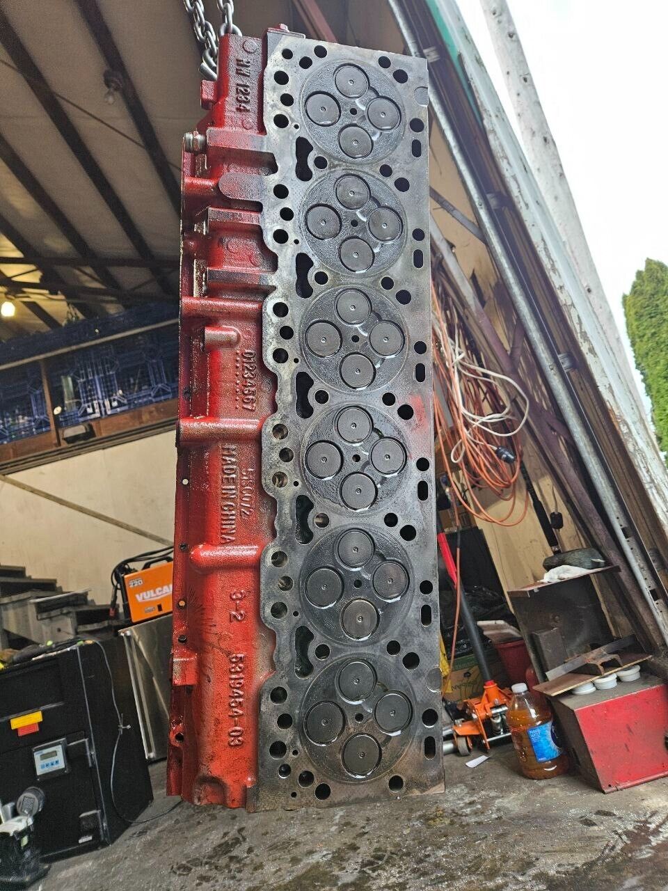 Cummins ISL 8.3L Diesel Engine Cylinder Head 5319454 OEM