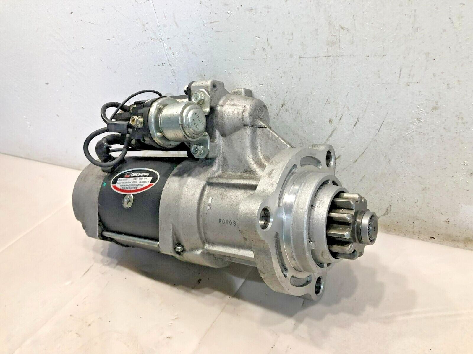 DELCO REMY 8200308 STARTER MOTOR 39MT 12V, 11 TEETH, OVER CRANK PROTECTION OEM