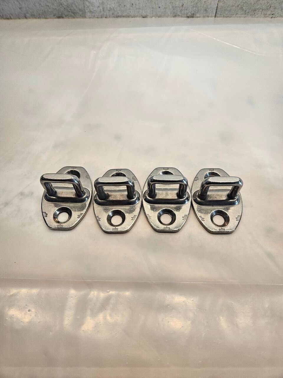 Set of 4 Volkswagen Tiguan Eos Golf Jetta Door Lock Striker Pin 8Z0837033A OEM