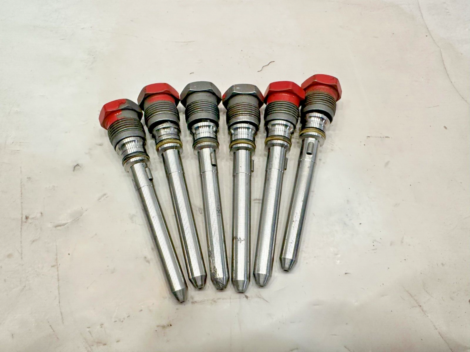 Set of 6 CUMMINS ISB 6.7L Diesel INJECTORS FUEL CONNECTORS 4983514 OEM