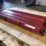 2007 CUMMINS ISX15 DOHC DIESEL ENGINE VALVE COVER 3104387 OEM - 216$ Picture 1 of 6 Picture 2 of 6 Picture 3 of 6 Picture 4 of 6 Picture 5 of 6 Picture 6 of 6 Picture 1 of 6 Picture 2 of 6