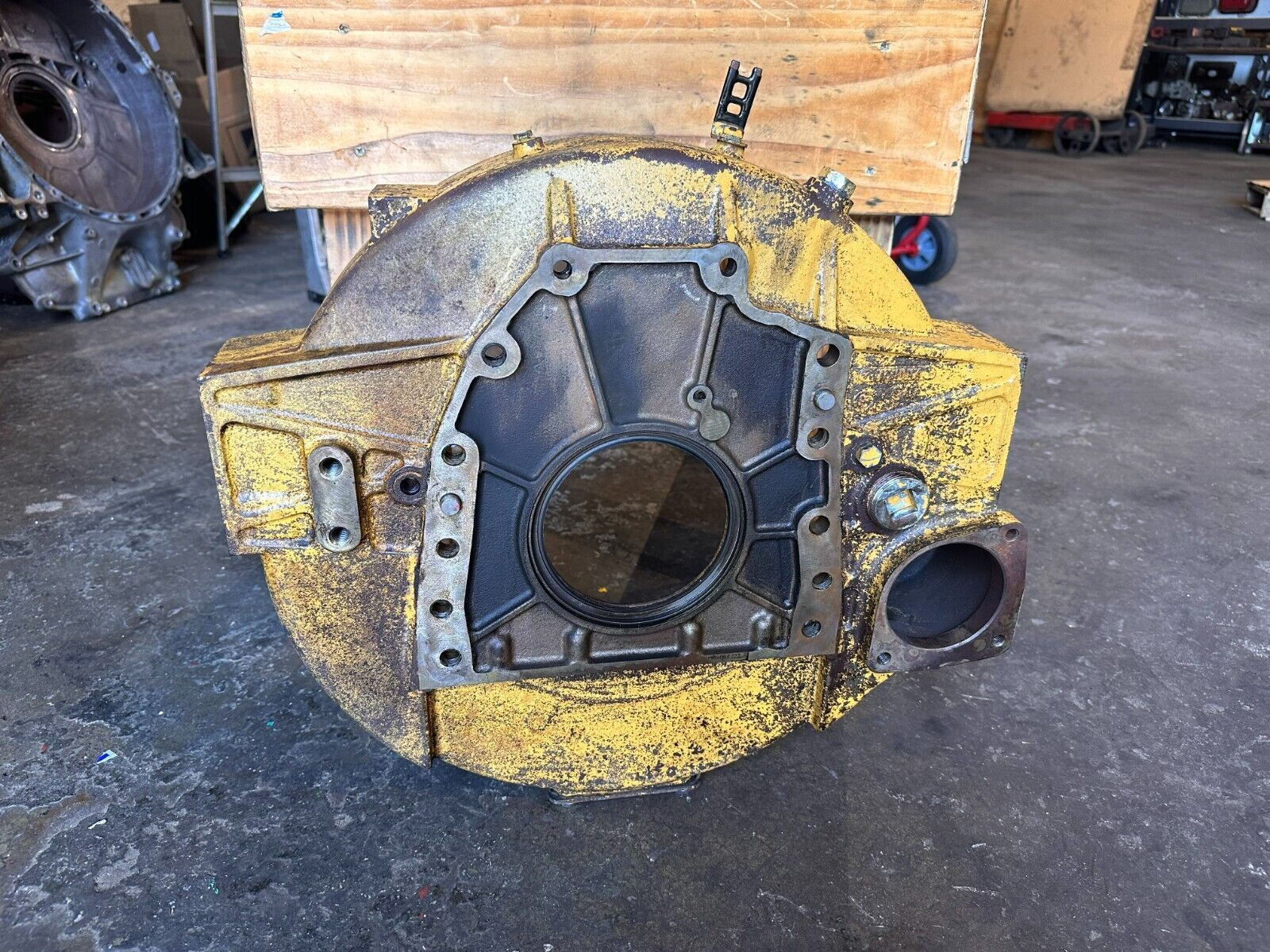 Caterpillar CAT C7 Diesel Engine Flywheel Housing OEM 294-9097