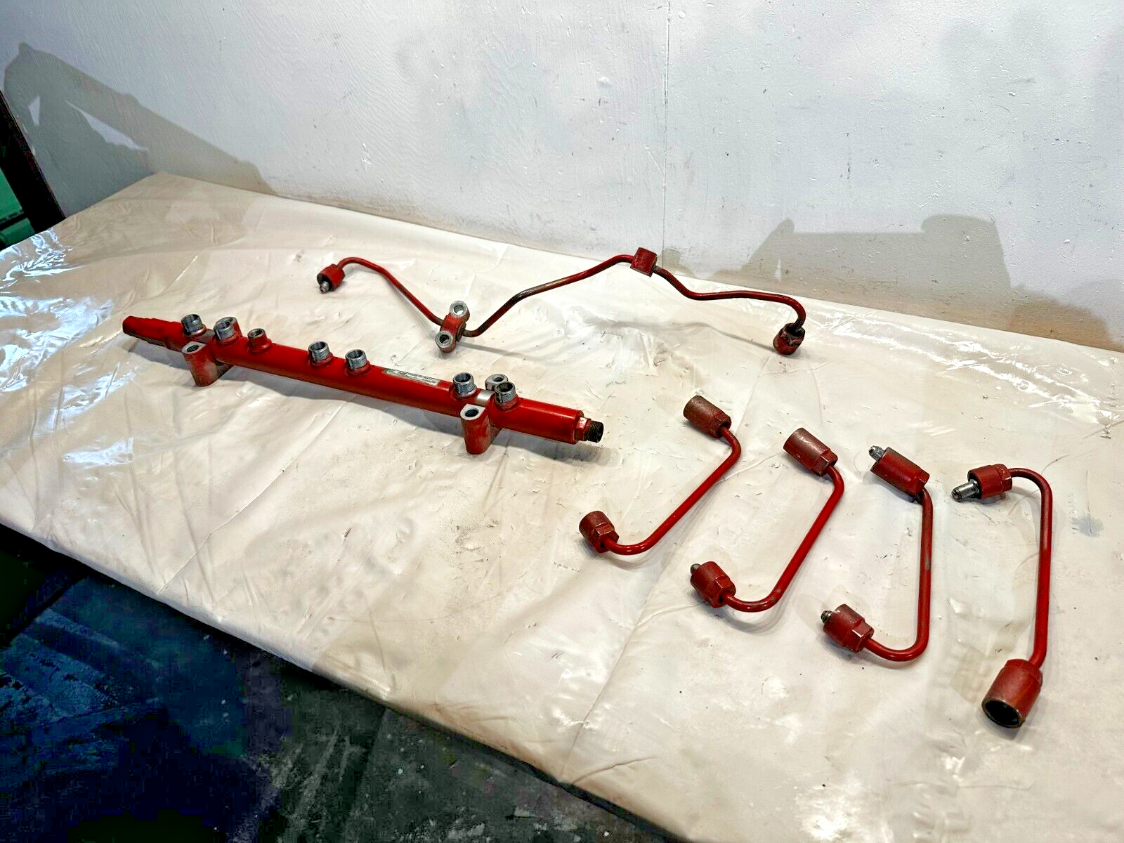 Cummins ISX15 Diesel Engine CR Fuel Rail 4307128 with Supply Tubes OEM