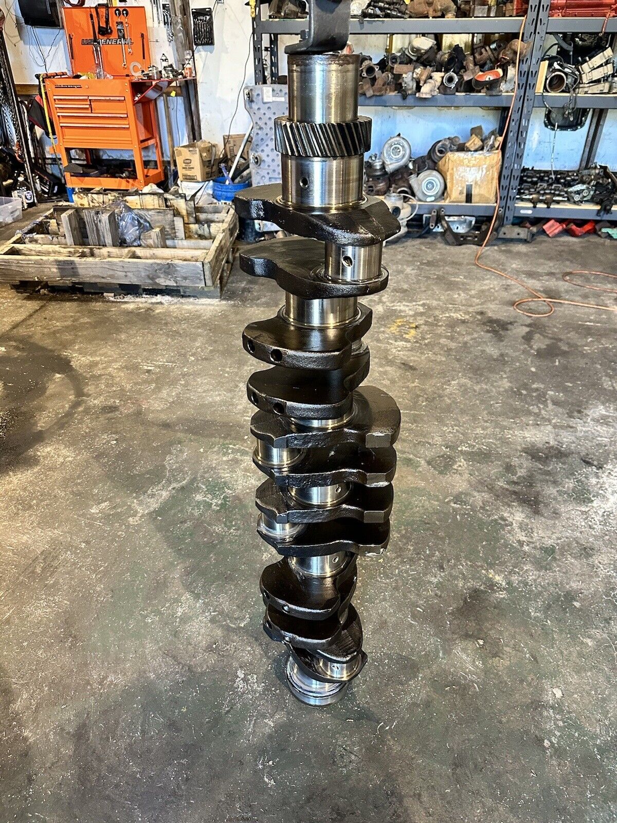 Cummins NT855 Engine CRANKSHAFT SNUBBED NOSE 3000140 (3024923, 3019148, 3608833)