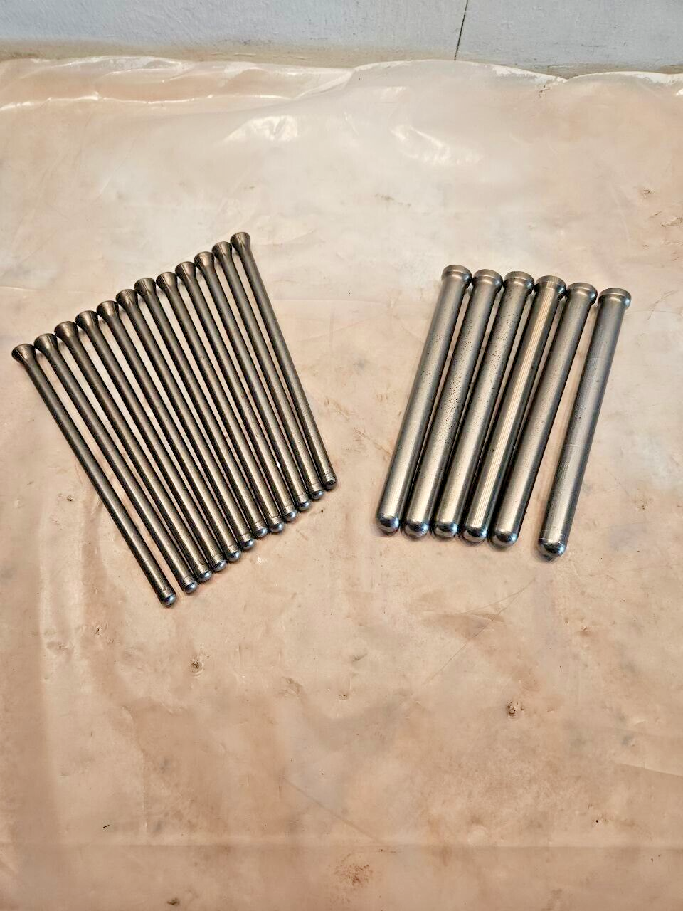 Set of 18 Caterpillar CAT C12 Diesel Engine Push Rods Injector 341-8889 OEM