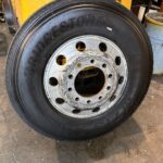 Bridgestone M713 Ecopia Commercial Tire and Rim 11/R22.5 54921 - 585$ Picture 1 of 7 Picture 2 of 7 Picture 3 of 7 Picture 4 of 7 Picture 5 of 7 Picture 6 of 7 Picture 7 of 7 Picture 1 of 7