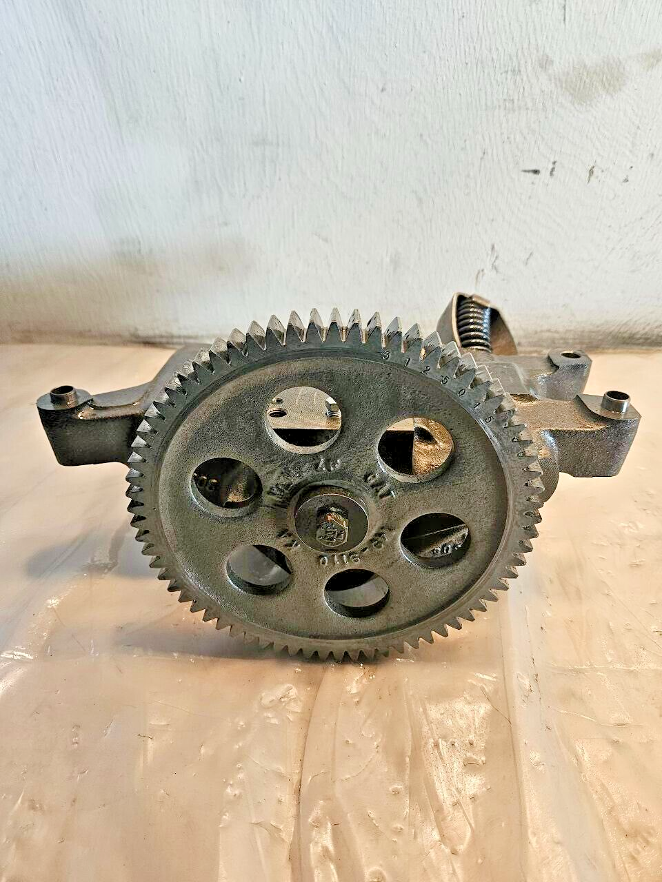 CATERPILLAR CAT C15 DIESEL ENGINE OIL PUMP 232-1606 OEM 7C6498