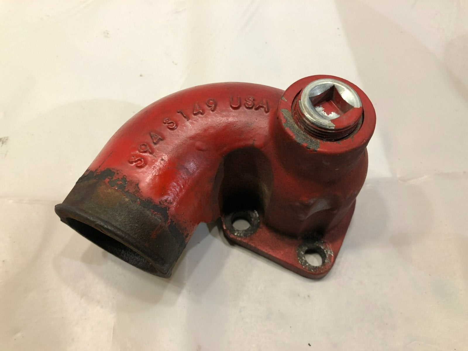 Cummins 6BT ISB 6.7 Diesel Engine Lower Water Inlet Connection 3943149 OEM