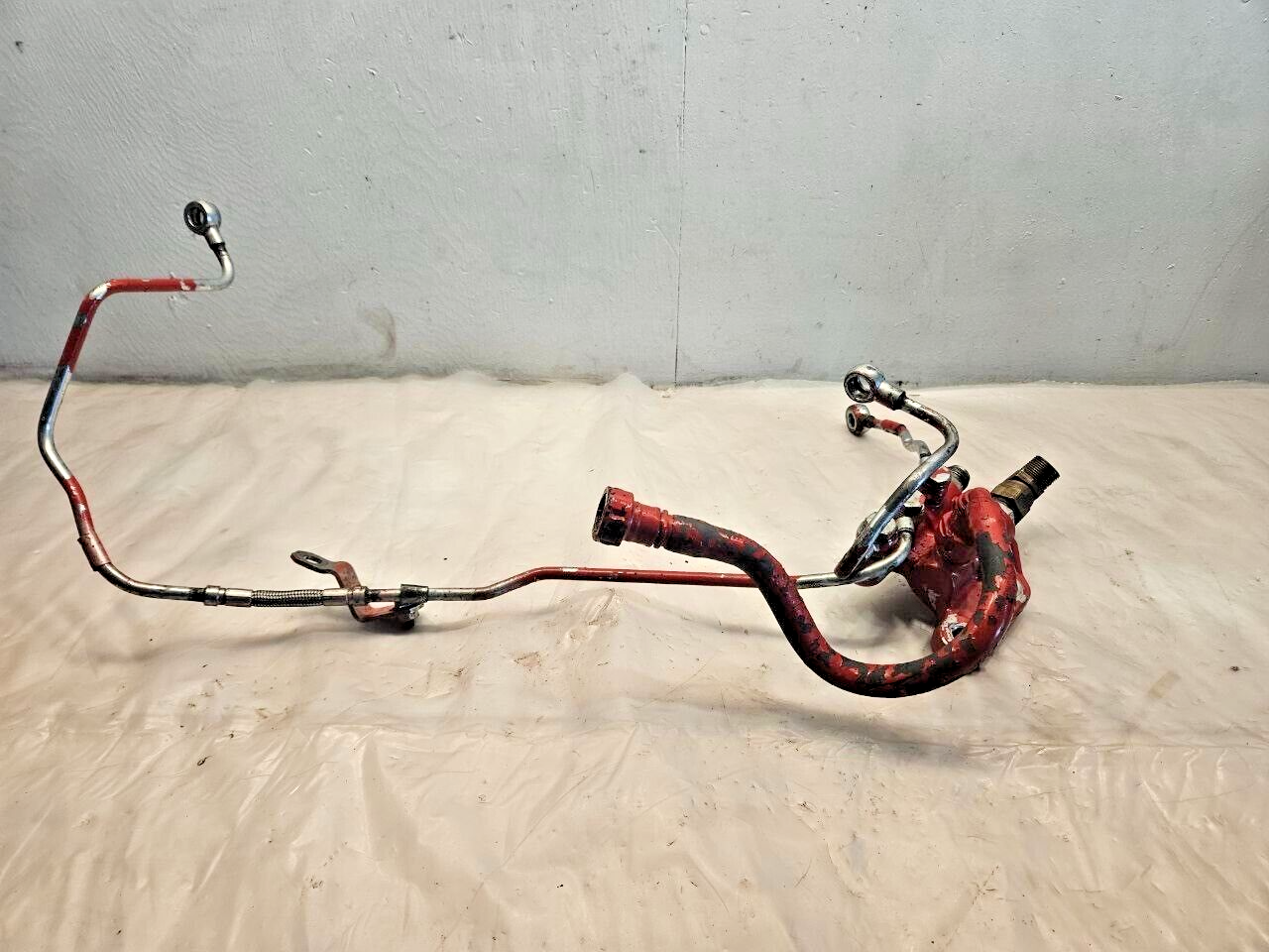 Cummins ISL ISC 8.3 Diesel Engine Fuel Block Connection Manifold 3966656 OEM