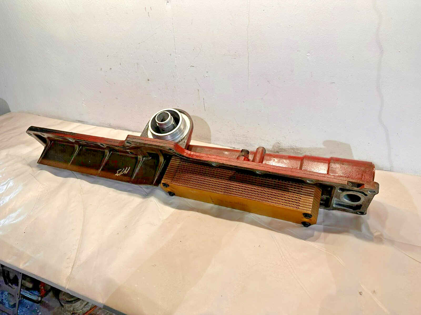 Cummins ISX/QSX 15 SOHC Diesel Engine Oil Cooler Assembly 4965895 4965487 OEM