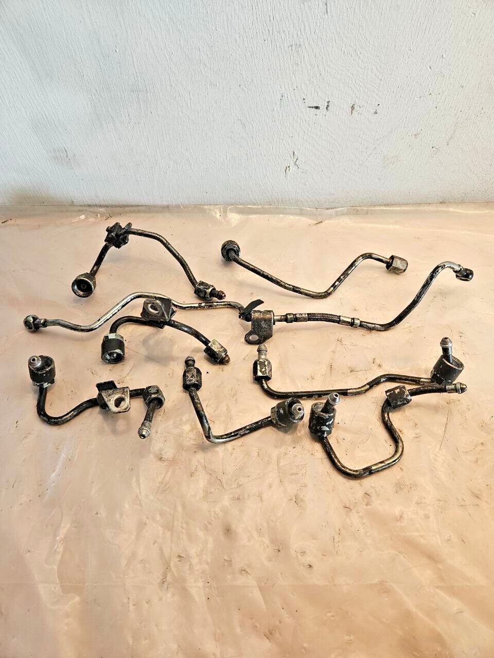 Cummins QSL9-G8 8.9L ISC ISL DIESLE ENGINE FUEL Lines 4307378 OEM